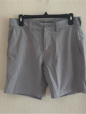 Travis Mathew Men's Gray Golf Shorts Size 30